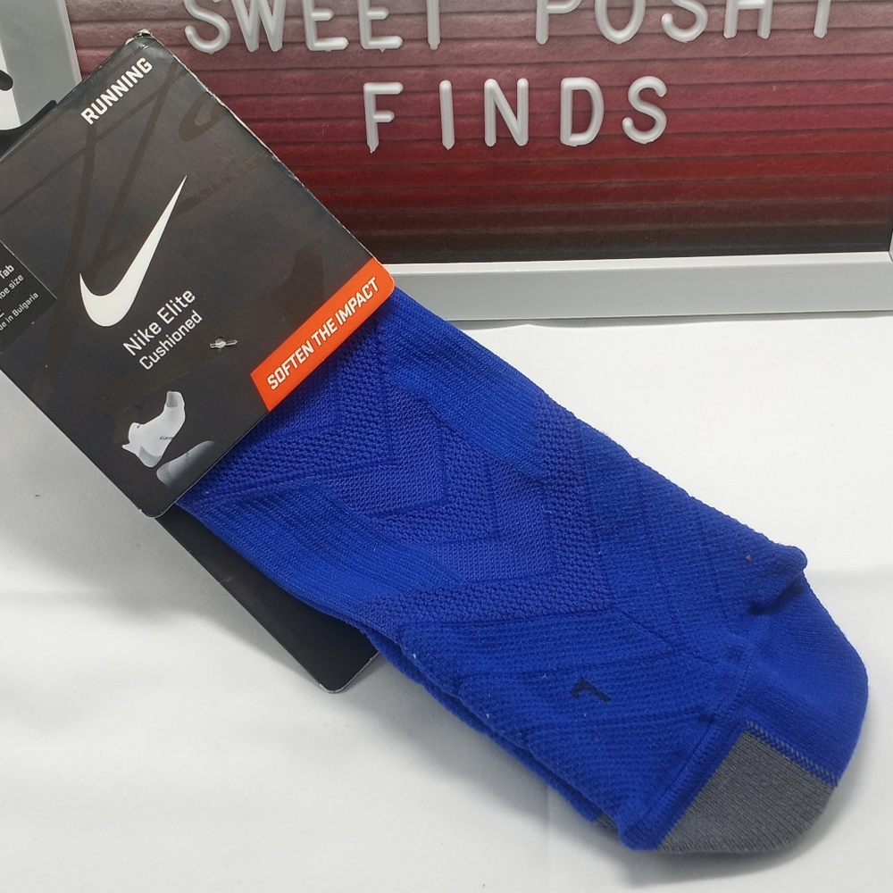 Nike Elite Cushioned Running No Show Tab